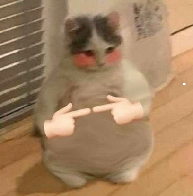 猫咪图片卡通简笔画彩色