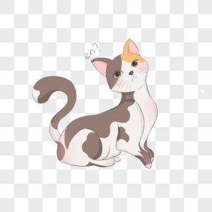 小猫一直在猫砂盆里趴着
