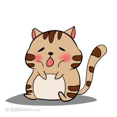 猫一块皮肤脱毛露红肉出血