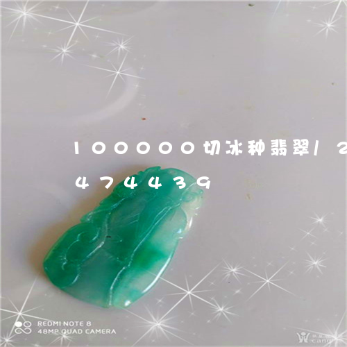 100000切冰种翡翠/2023031474439