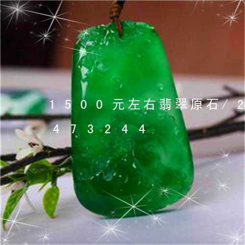 1500元左右翡翠原石/2023031473244