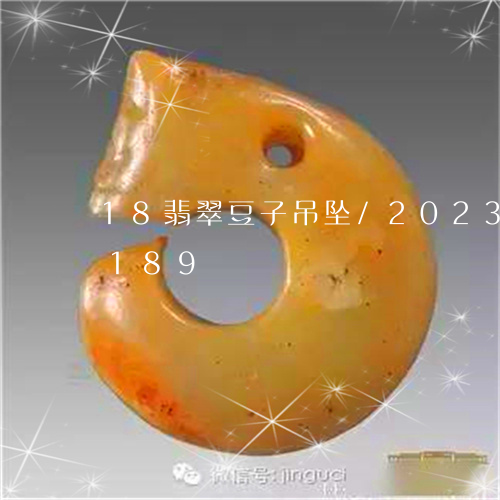 18翡翠豆子吊坠/2023042755189