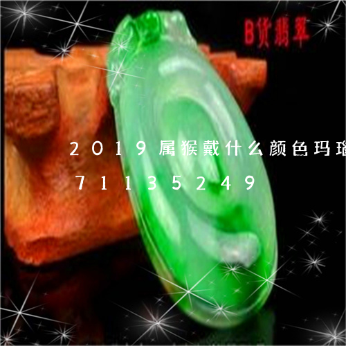 2019属猴戴什么颜色玛瑙/2023071135249