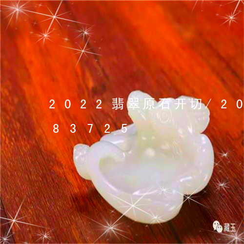 2022翡翠原石开切/2023120683725