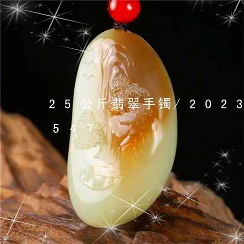 25公斤翡翠手镯/2023042766547