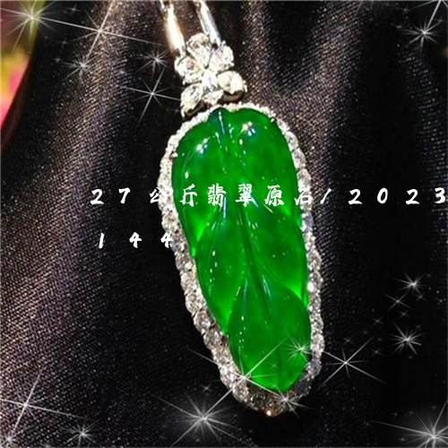 27公斤翡翠原石/2023042702144