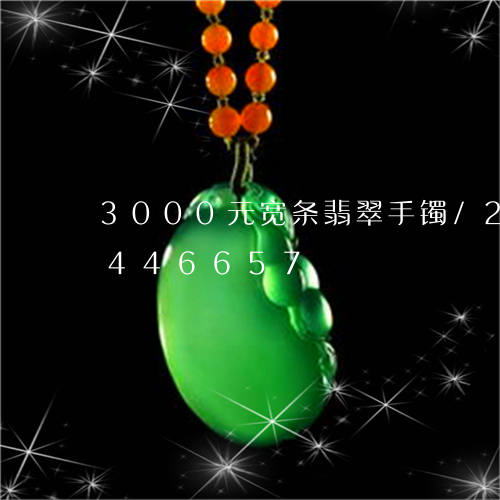 3000元宽条翡翠手镯/2023031446657