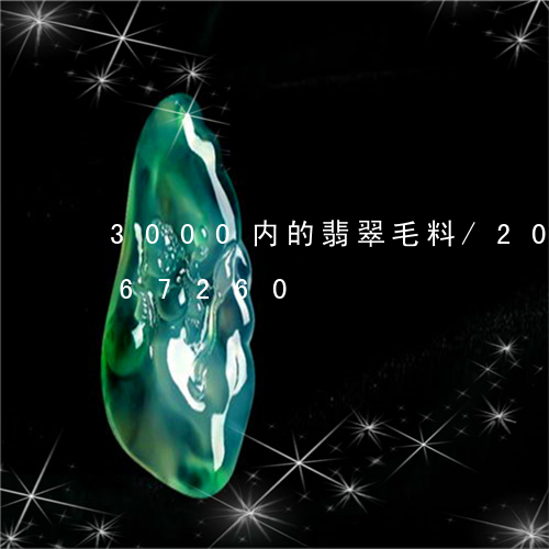 3000内的翡翠毛料/2023072267260