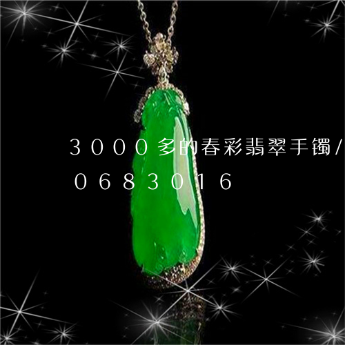 3000多的春彩翡翠手镯/2023110683016