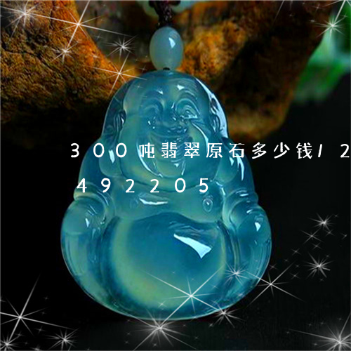 300吨翡翠原石多少钱/2023031492205