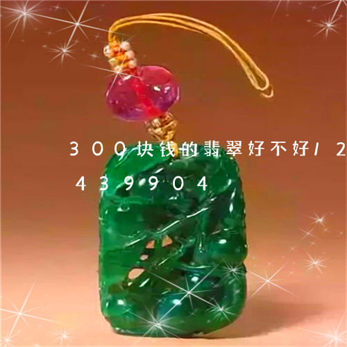 300块钱的翡翠好不好/2023031439904