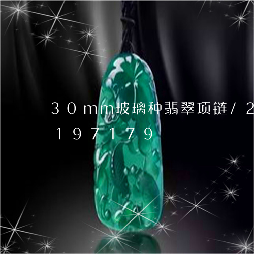 30mm玻璃种翡翠项链/2023110197179