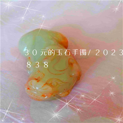 30元的玉石手镯/2023042791838