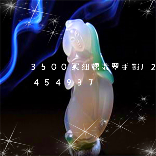 3500买细糯翡翠手镯/2023031454937