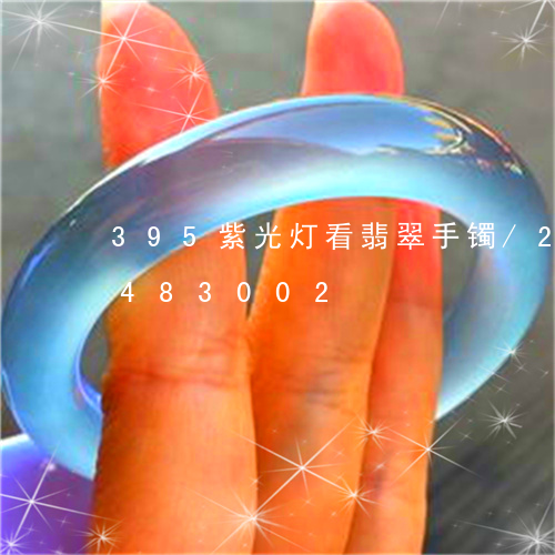 395紫光灯看翡翠手镯/2023031483002