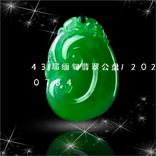 43届缅甸翡翠公盘/2023110100784