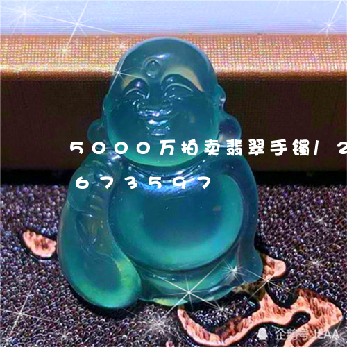 5000万拍卖翡翠手镯/2023110673597