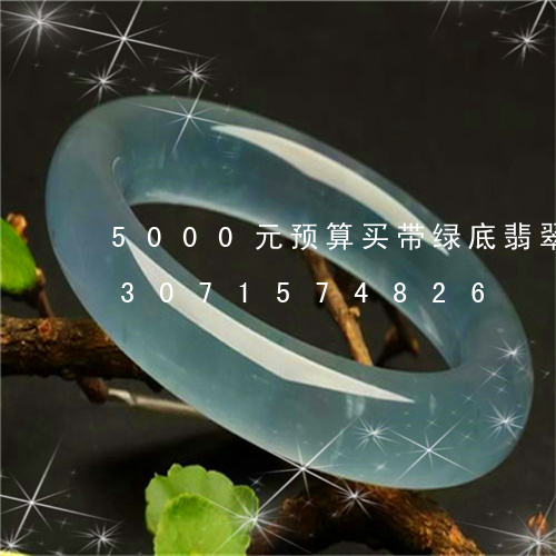 5000元预算买带绿底翡翠手镯/2023071574826