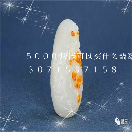 5000块钱可以买什么翡翠镯子/2023071537158