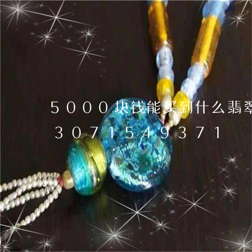 5000块钱能买到什么翡翠手镯/2023071549371