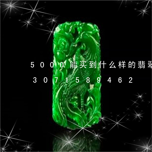 5000能买到什么样的翡翠手镯/2023071589462