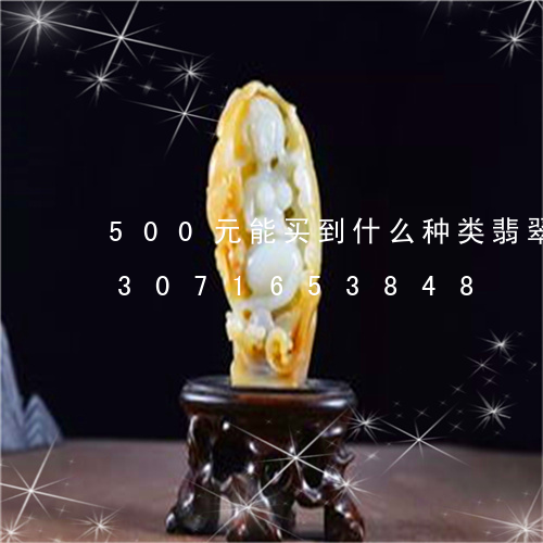 500元能买到什么种类翡翠吊坠/2023071653848