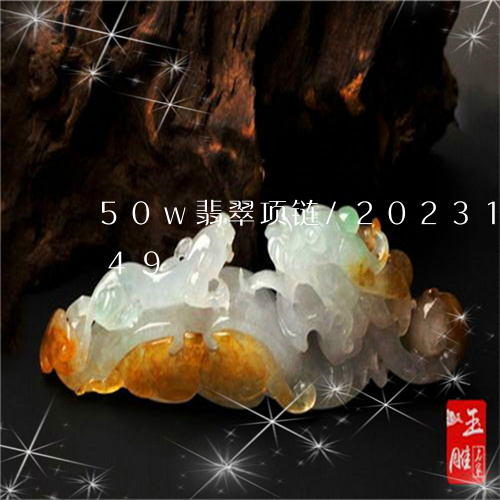 50w翡翠项链/2023121726149