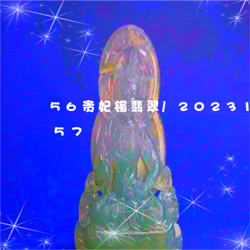 56贵妃镯翡翠/2023121622757