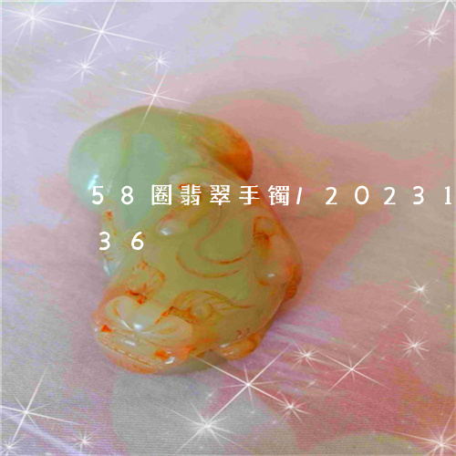 58圈翡翠手镯/2023121674036