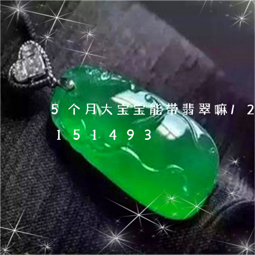 5个月大宝宝能带翡翠嘛/2023110151493