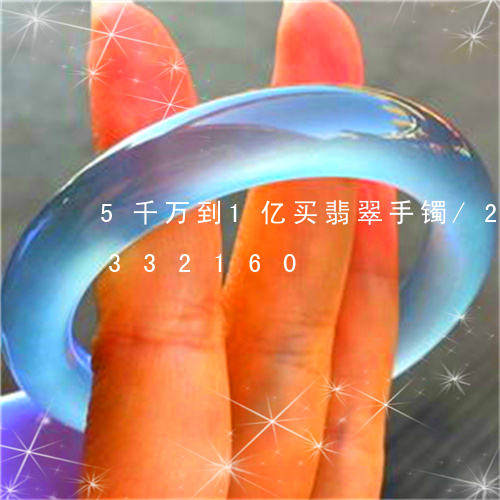 5千万到1亿买翡翠手镯/2023031332160