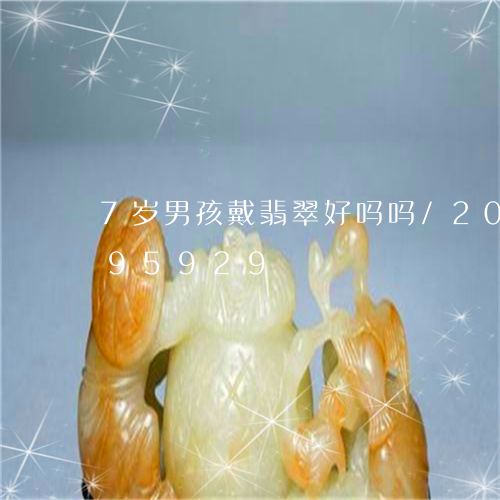 7岁男孩戴翡翠好吗吗/2023072195929