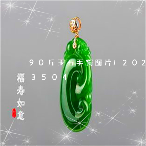 90斤玉石手镯图片/2023110163504