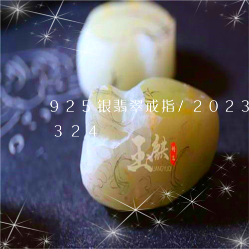 925银翡翠戒指/2023042615324