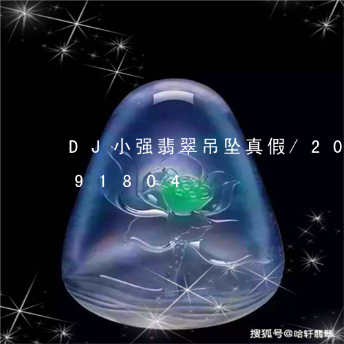 DJ小强翡翠吊坠真假/2023091291804