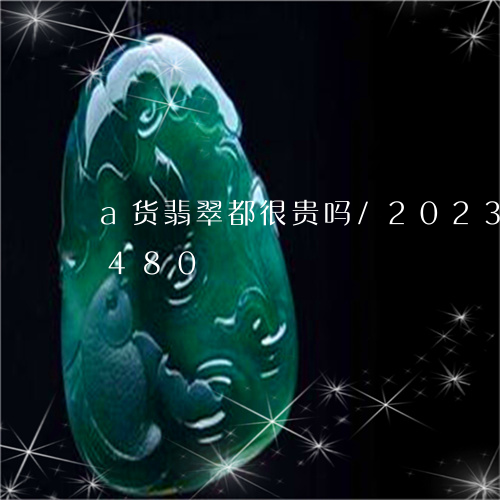 a货翡翠都很贵吗/2023042652480