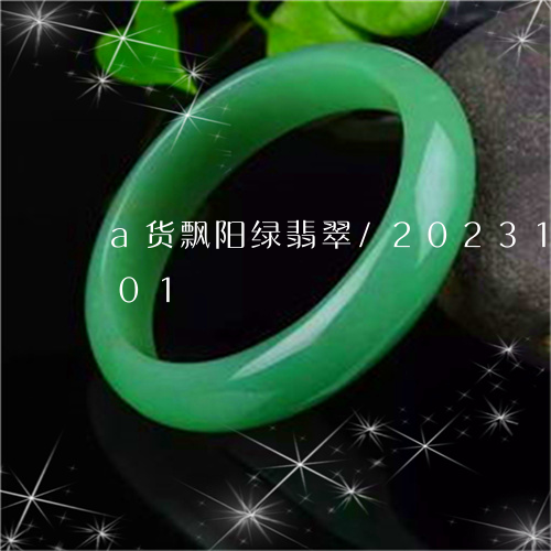 a货飘阳绿翡翠/2023112361501