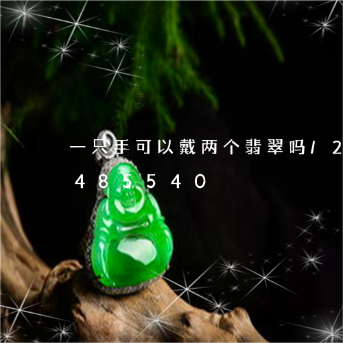 一只手可以戴两个翡翠吗/2023031485540