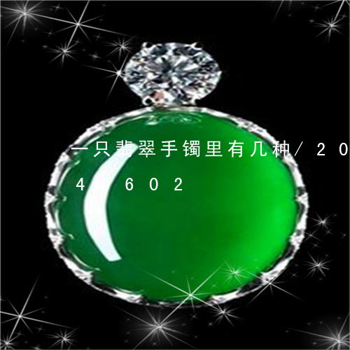 一只翡翠手镯里有几种/2023112440602