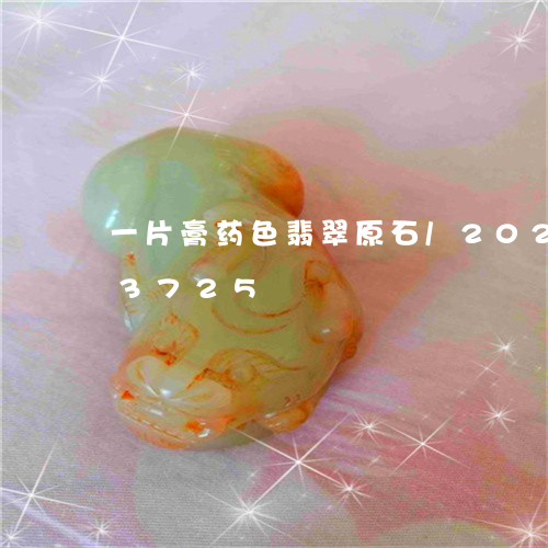 一片膏药色翡翠原石/2023110103725