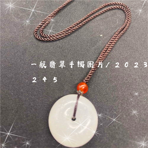 一般翡翠手镯图片/2023042663245