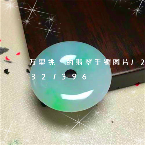 万里挑一的翡翠手镯图片/2023031327396