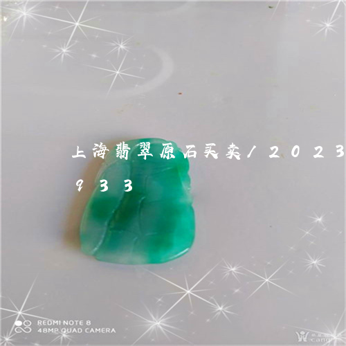 上海翡翠原石买卖/2023042709933