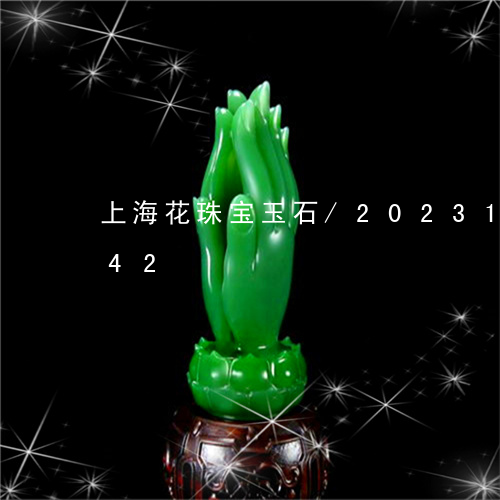 上海花珠宝玉石/2023112348042