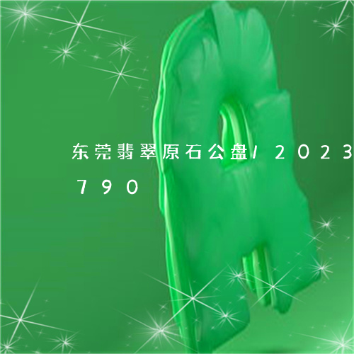 东莞翡翠原石公盘/2023042671790