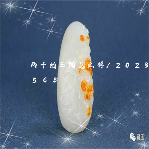 两千的玉镯怎么样/2023042716568