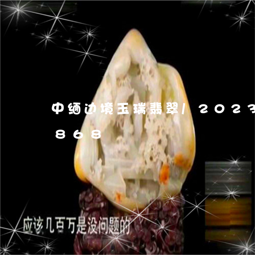 中缅边境玉瑞翡翠/2023042676868