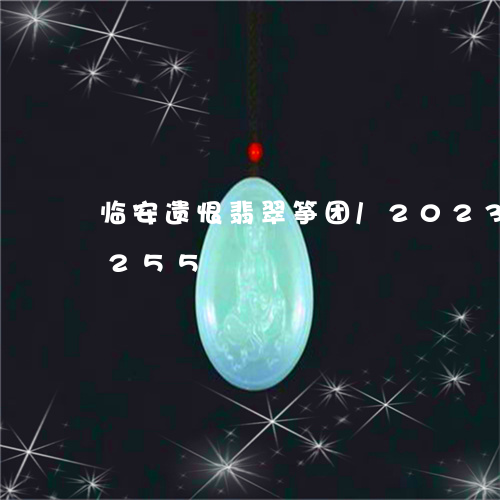 临安遗恨翡翠筝团/2023042788255