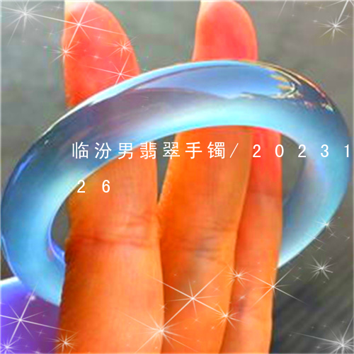 临汾男翡翠手镯/2023121672726