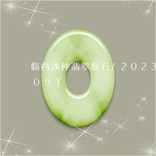 临西冰种翡翠原石/2023042749091